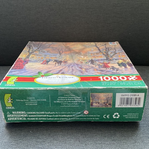 Thomas Kinkade A Victorian Christmas Carol Puzzle - Picture 6 of 7